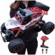 Velik terenski avto na daljinsko upravljanje 4x4 RC LED z brezplačno Energizer alkalno baterijo AA (R6) 2 kom.