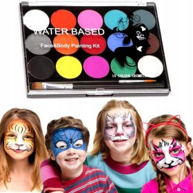 Body Art profesionalne barve za obraz 15 kosov