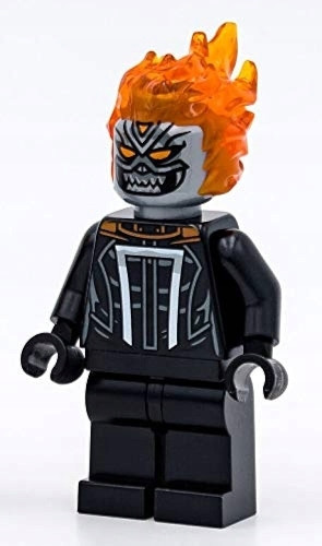 Minifigura LEGO Super Heroes Ghost Rider sh678 s kompleta 76173
