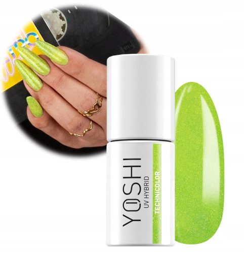 YOSHI PROFESIONALNI HIBRIDNI LAK Z EFEKTOM ODBLESKA - 020 TECHNICOLOR 6 ml