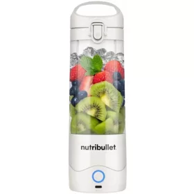    Nutribullet NBP003W Akumulatorski mešalnik s skodelico 0,47 l, bel