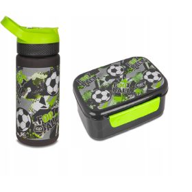   CoolPack Šolska malica set za zajtrk Foodyx Lets Gol + bidon