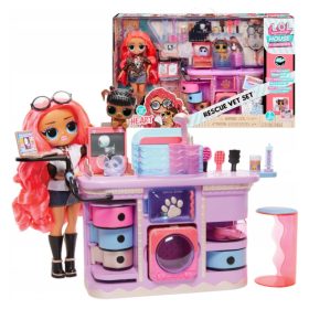    LOL Punčka presenečenja OMG Veterinarska klinika z veliko sestro OMG