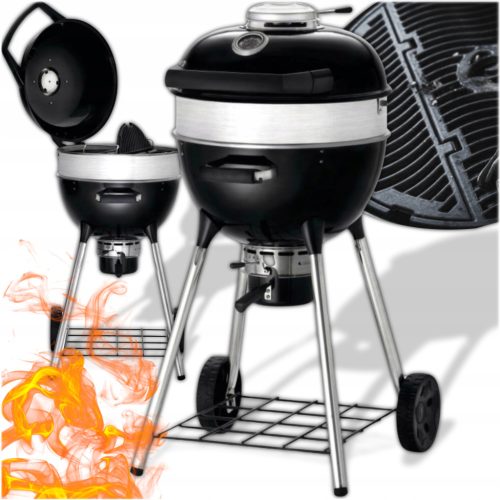  ŽAR NA OGLJE NAPOLEON PRO18K BALL BLACK PREMER 45 CM REŠETKA LITOŽELEZNA