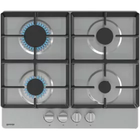    Plinska kuhalna plošča Gorenje G641XHC, jeklo, 4 gorilniki, 60 cm