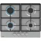  Plinska kuhalna plošča Gorenje G641XHC, jeklo, 4 gorilniki, 60 cm