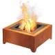  Premium Corten Square 700 Outfire Steel Garden Fire Pit