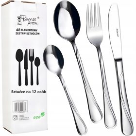 ROSSNER ELEGANTNI JEDILNI PRIBOR ZA 12 OSEB