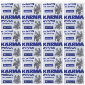 Meso za pse BARF 100% goveje kocke brez kosti 10 kg