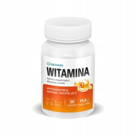   Vitaminski kompleti za mačke in pse Eurowet tablete 15,6 g 1 kos