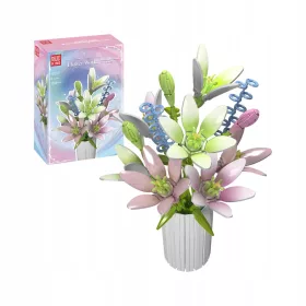 Mould King 10057 - Konstrukcijski set Buket Lilijskih Rož