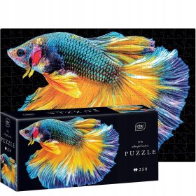    PUZZLE 250 ELEMENTOV Pisana RIBA Interprint PUZZLE za ODRASLE VELIKA