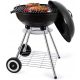  BBQ žar TEXAS KETTLE Vrtni žar za brikete na oglje Polica z zaprtim POKROVOM