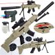Karabin za zračno mehansko orožje Scar z BB-ji + pištola + 800 BB kroglic