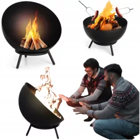    VRTNI KAMIN Kovinski za kamin pod kotlom na terasi Garden EstiloHome