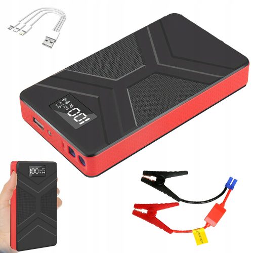 PRENOSNI VZGANJAČ JUMPER BOX POWERBANK LED POLNILNIK 30000 MAH