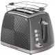  Russell Hobbs Groove Grey toaster 26392-56 srebrno/siv 850 W