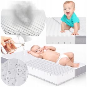    Vzmetnica Manufaktura Vzmetnice Otroška vzmetnica 120x60 s ščitnikom, srednje trda 120 x 60 x 11 cm