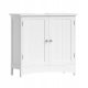 Vasagle BBC01WT kopalniška omarica pod umivalnikom bela 30x60x60 cm