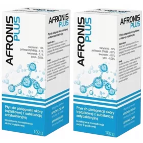   Afronis Plus2: Tekočina za vsakodnevno nego aknaste kože - 100g