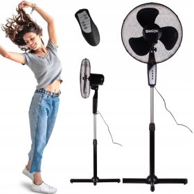 MalTec WL85-BR Talni ventilator, črn