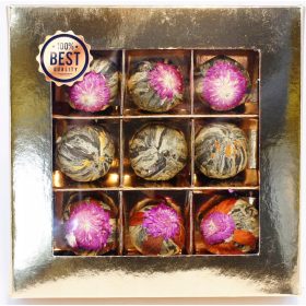 Cvetlični čajni set ZLATA SVEČNICA