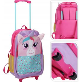 Mladičeva kovček Samorog, 30x13x49 cm, roza