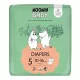 Moomin Baby Ekološke plenice Velikost 5 (10-16kg) 40 kosov