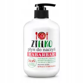 Tekočina za pomivanje posode ZELENA NARAVA Rabarbara 500 ml
