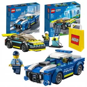 LEGO City Policija Avto 60312 in Električni Avto 60383