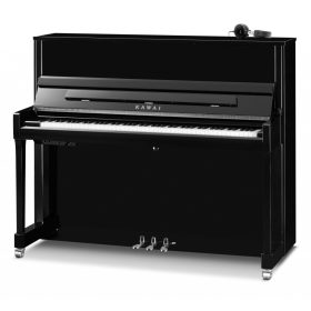 Pianino Kawai K 300, sijajna črna + krom + sistem ATX4