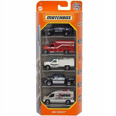 MATCHBOX 5Pak - Komplet vozil MBX Service (HFH14)