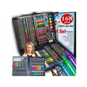 Zbirka umetniških pripomočkov Super Mega Art Set 168 kosov