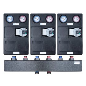    Črpalna skupina AFRISO s črpalko WILO 25/6, 3 krogi brez mešanja