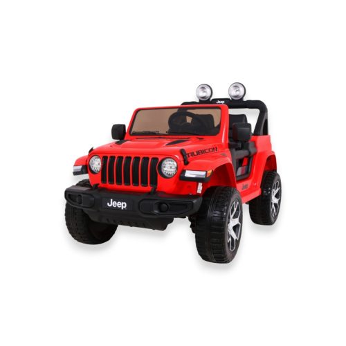 Jeep Wrangler Rubicon Električni Avto za Otroke Rdeče Polna Različica