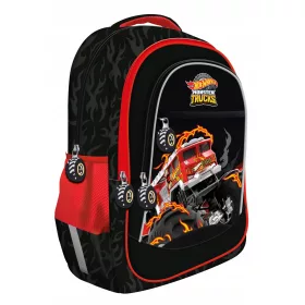   Večpredstavni šolski nahrbtnik Hot Wheels Majewski, večbarvni, 22 litrov