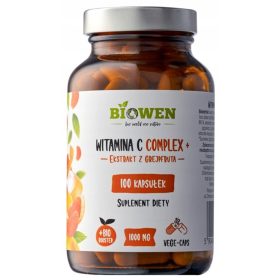   Kompleks Vitamina C Biowen + 100 kapsul - učinkovita podpora vašega imunskega sistema