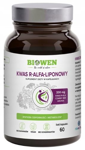 Biowen Kwas Alfa-Liponowy z Fenactive® - 60 Kapsułek za Imunski Sistem