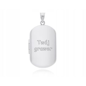 Srebrna foto skrinjica s pr.925 gravuro