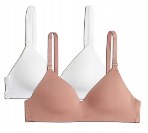Nedrček za dojenje H&M MAMA NURSING PADDED 2 PACK 75B