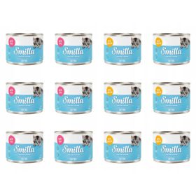 Smilla Kitten mix okusov 12x200g piščanec in teletina
