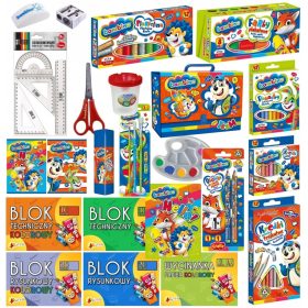 Bambino umetniški set XXL za šolsko opremo + mapa 9cm