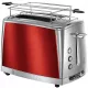  Russell Hobbs Luna Solar Red 23220-56 opekač kruha rdeč 1550 W