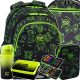 Večnamenski šolski nahrbtnik CoolPack Jerry Game Night, črna, 21 l
