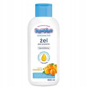  Bambino Family Gel za prhanje z nežnim vonjem mirabelle 400 ml