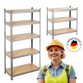   Kovinski regal za shranjevanje Malatec 180 x 90 x 40 cm max 175 kg na polico