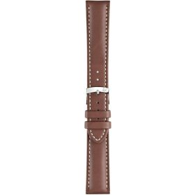 Pas za uro Morellato 22mm Smooth Brąz