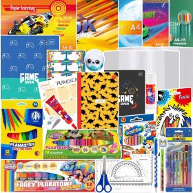 VELIKI ŠOLSKI KOMPLET ZA ŠOLO XXL ZA FANTKA FREE PLAN