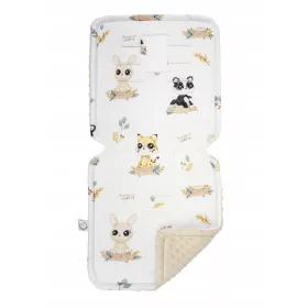  Velik vložek iz bambusa za voziček Słodziaki, 86x37 cm