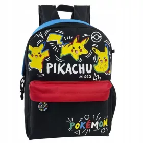 Pokemon šolski nahrbtnik Pikachu s predalom za prenosnik